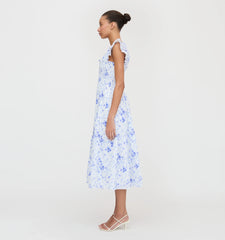 CouturebudThe Ellie Nap Dress - Blue Sweet Peas