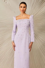 Isabella Crystal Embellished Maxi Dress