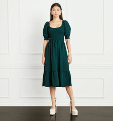 Couturebud The Louisa Nap Dress - Botanical Garden Crepe