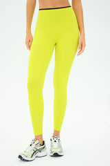 Easton Rigor High Waist 7/8 - Chartreuse/Black