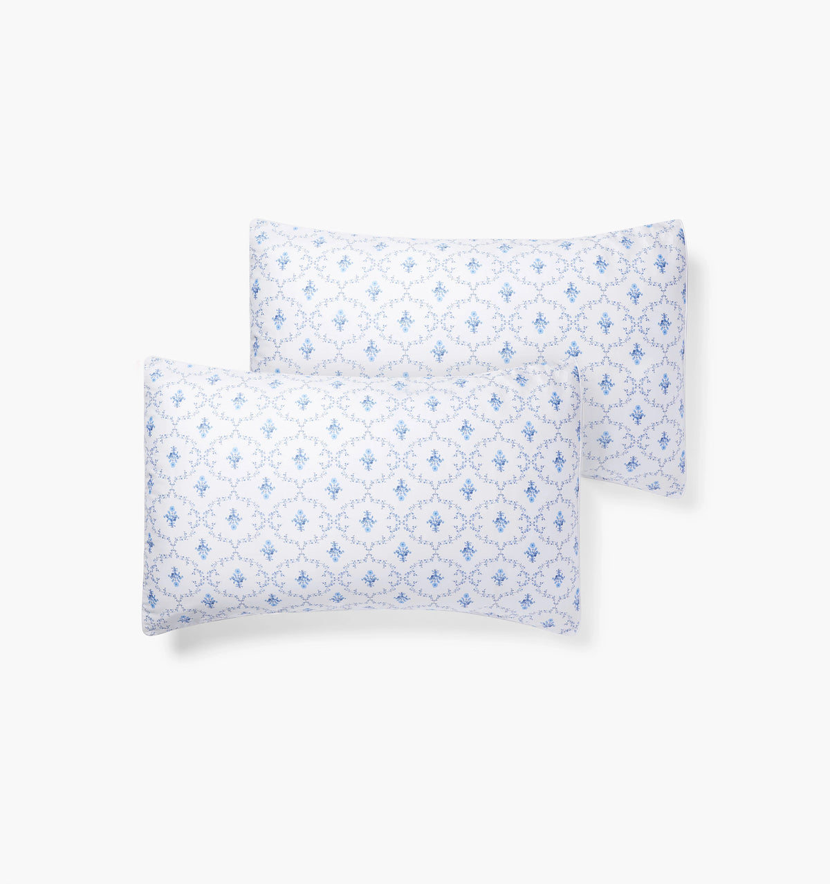 Couturebud The Pillowcase Set - Blue Trellis