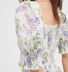 Couturebud The Zoe Nap Top - Wisteria