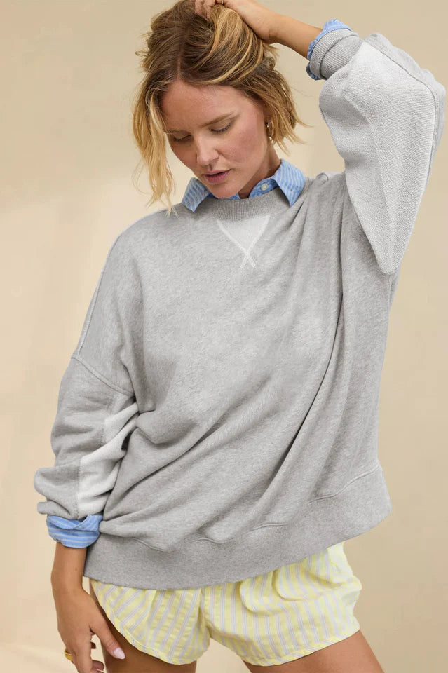 Hamptons Cotton Blend Pullover Sweater