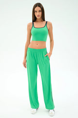 Cait Rigor Bralette - Grass/Indigo