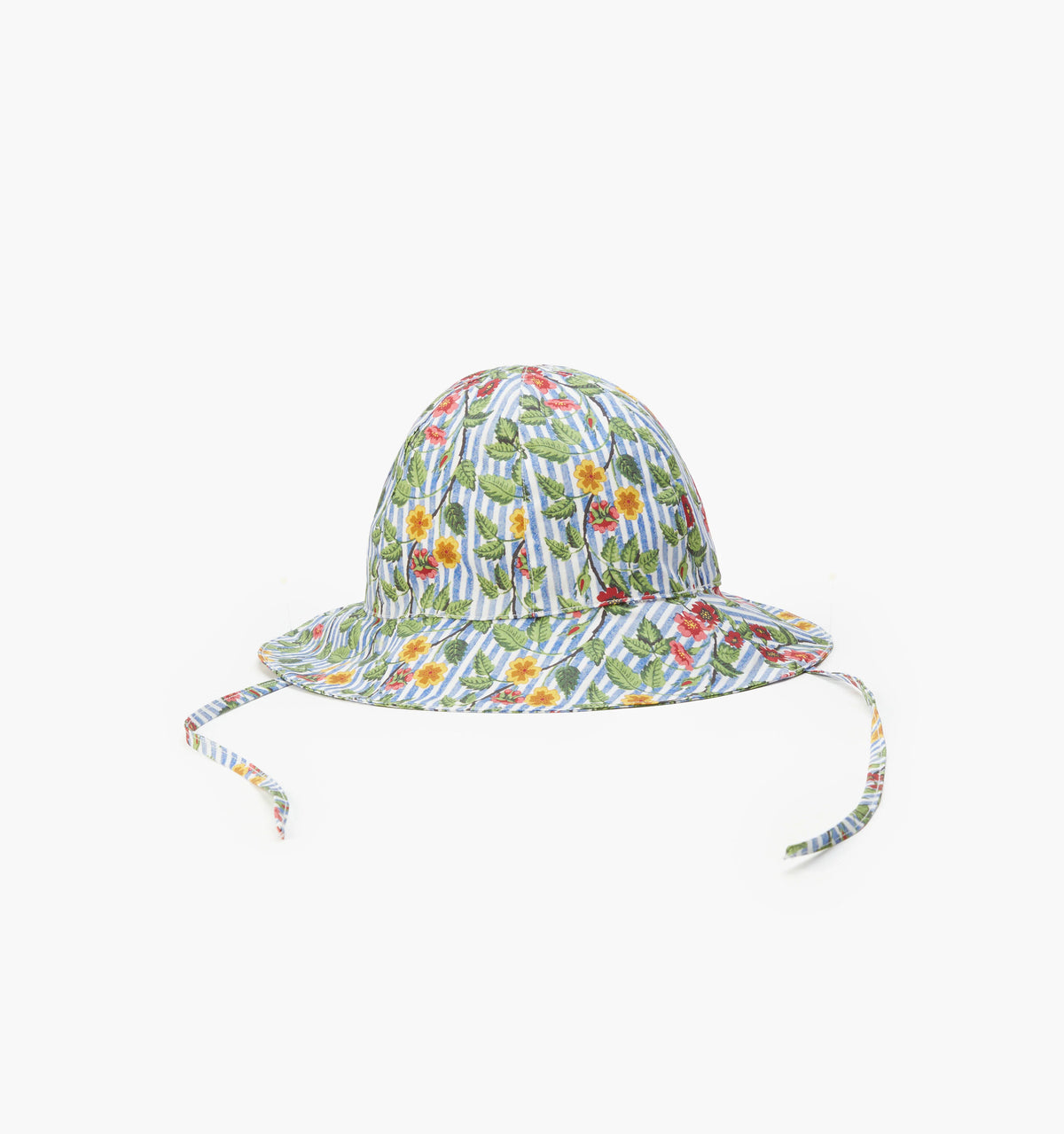 CouturebudThe Baby Sunhat - Geranium Stripe