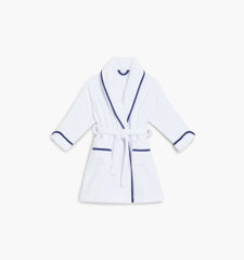 Couturebud The Tiny Hotel Robe - White/Navy