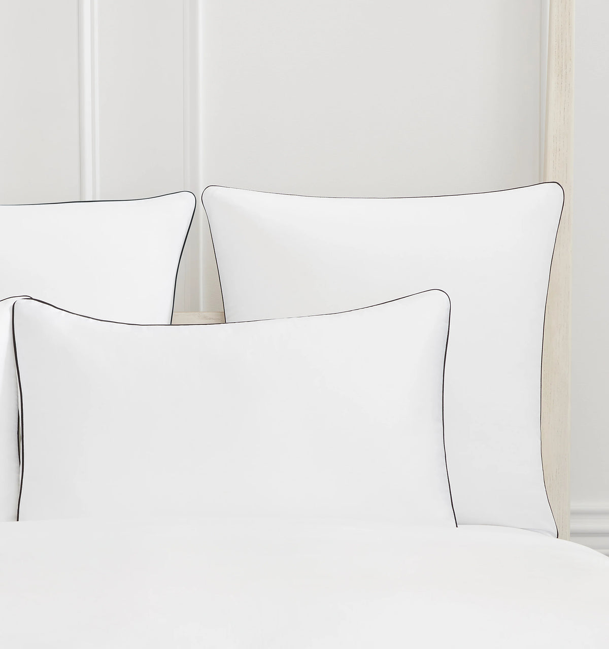 Couturebud The Euro Sham - Savile Classic Black