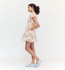 Couturebud The Gia Mini Nap Dress - Pink Bluebonnet