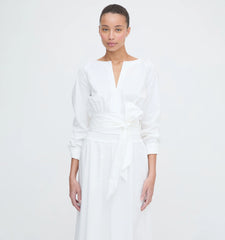 Couturebud The Delphine Nap Skirt - White