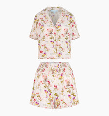 Couturebud The Paige Pajama Set - Pink Bluebonnet