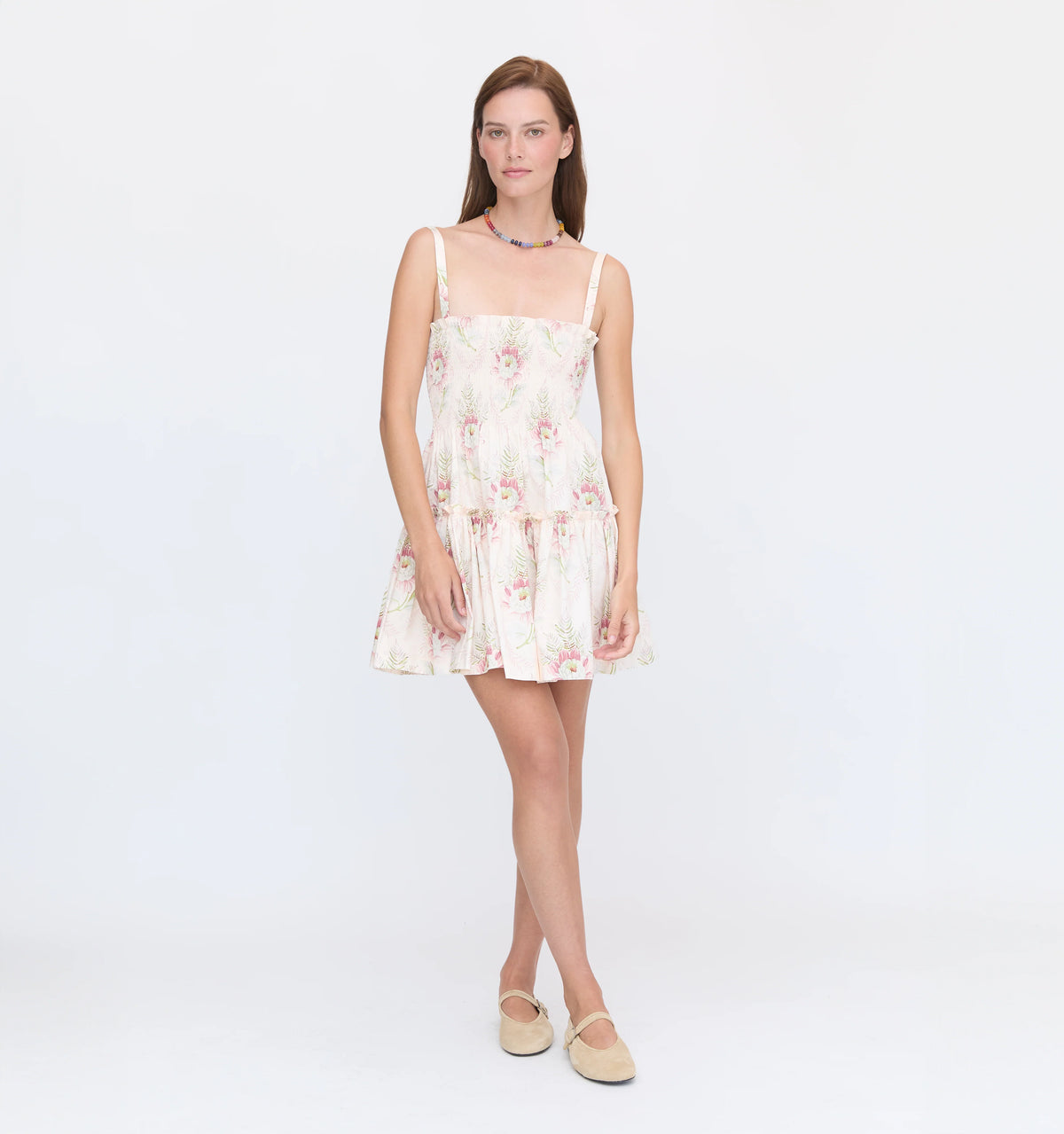 Couturebud The Seraphina Mini Nap Dress - Paradise Floral