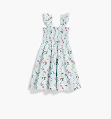 Couturebud The Tiny Ellie Nap Dress - Pond Floral Poplin