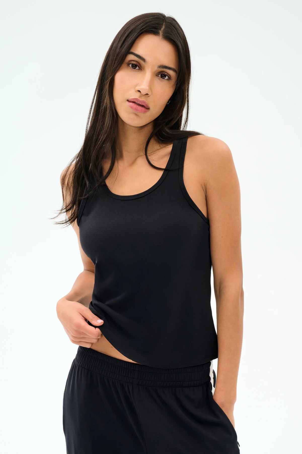 Mel Airweight Lite Tank - Black