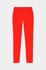 Sprint High Waist Rigor 7/8 - Lotus Red
