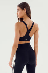 Ella Airweight Bra - Black/White