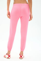 Sonja Fleece Sweatpant - Strawberry
