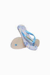 Couturebud x havaianas Girls Whisper Blue Flip Flops