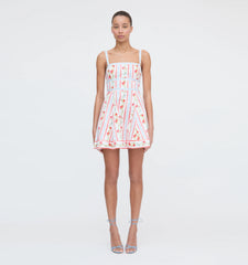 CouturebudThe Margot Mini Dress - Pomegranate Stripe