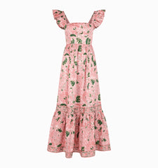 CouturebudThe Pippa Dress - Rose Calico Trellis
