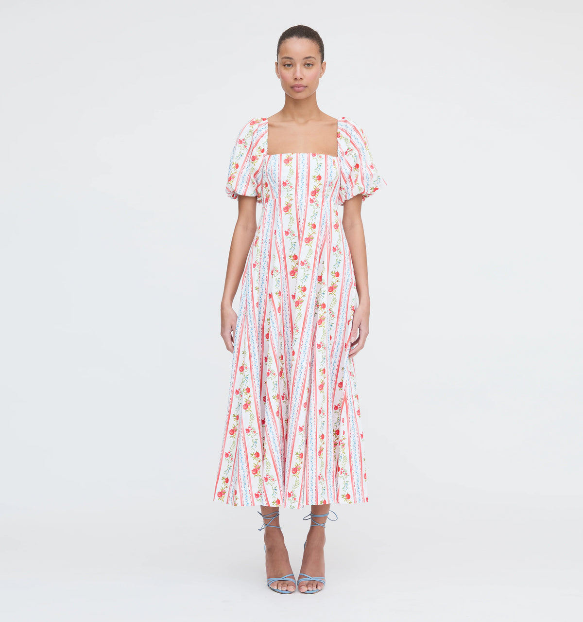 CouturebudThe Matilda Dress - Pomegranate Stripe