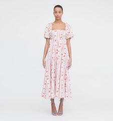 CouturebudThe Matilda Dress - Pomegranate Stripe