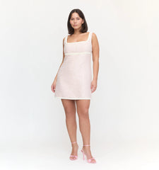 Couturebud The Bennett Dress - Rose Tweed