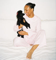 Couturebud The Cypress Set - Pink Stripe