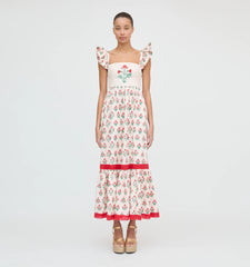 CouturebudThe Pippa Dress - Poppy Block Print