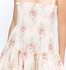 Couturebud The Seraphina Mini Nap Dress - Paradise Floral