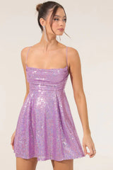 Nicki Sequin Dress
