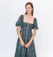 Couturebud The Matilda Dress - Juniper Tartan