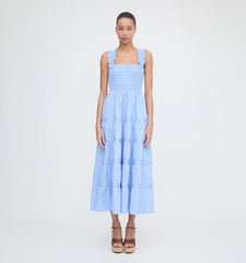 CouturebudThe Kimmy Nap Dress - Blue Stripe