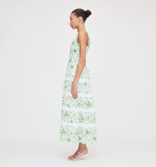 CouturebudThe Kimmy Nap Dress - Green Sweet Peas