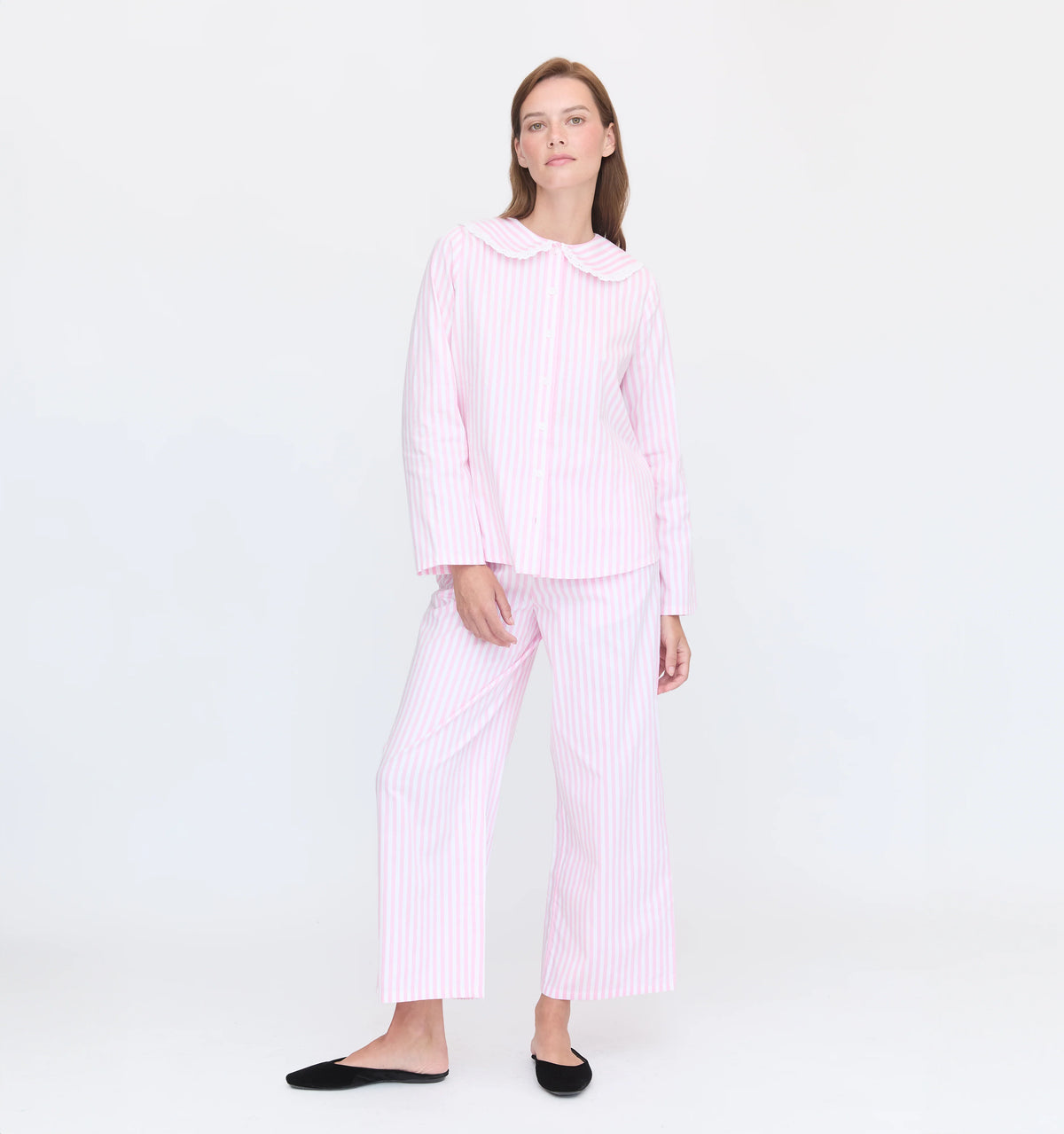 Couturebud The Cypress Set - Pink Stripe