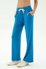 Raven Fleece Full Length Sweatpant - Stone Blue