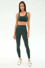 Airweight Rib High Waist 7/8 - Military