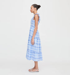 CouturebudThe Ellie Nap Dress - Blue Watercolor Gingham