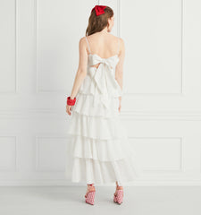 Couturebud The Eyelet Noemie Skirt - White Eyelet