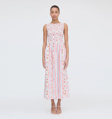 CouturebudThe Cosima Nap Dress - Pomegranate Stripe