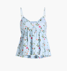 Couturebud The Perri Sleep Tank - Pond Floral