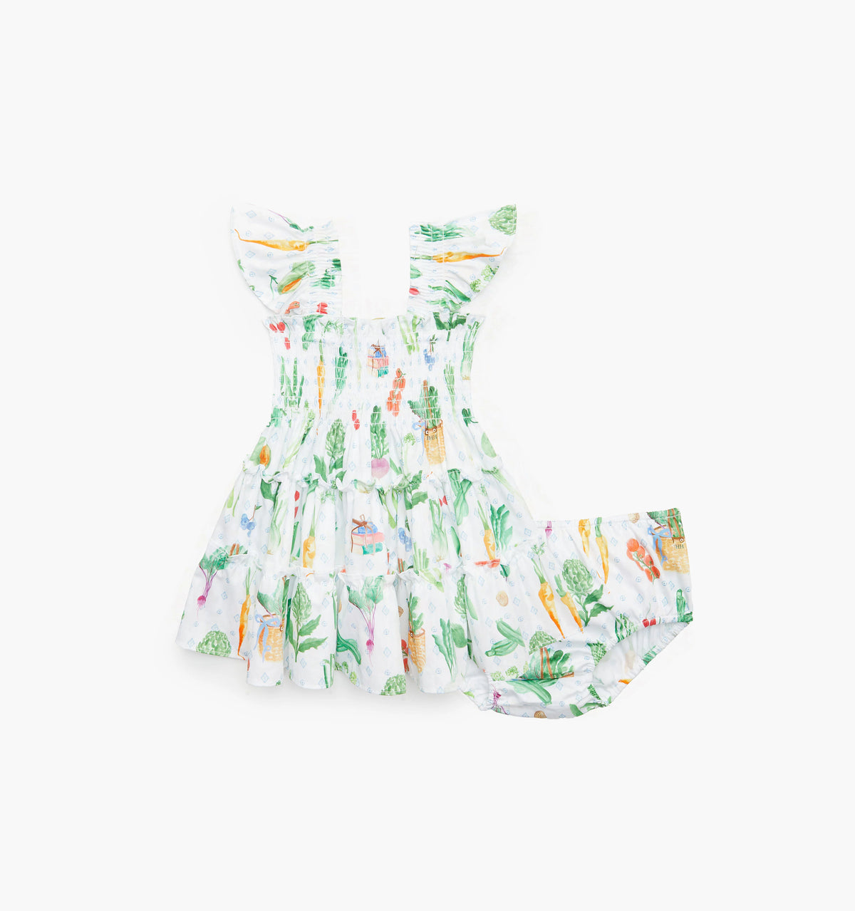 Couturebud The Baby Ellie Nap Dress - Farmer's Market