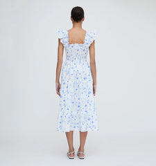 Couturebud The Ellie Nap Dress - Blue Botanical