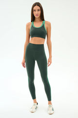 Amber Airweight High Waist 7/8 - Military/Spearmint