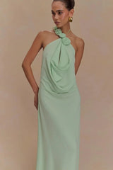 Rosalia Cowl Neck Maxi Dress