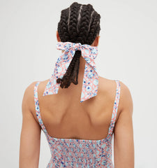 Couturebud The Belle Bow - Pink Basketweave Vine