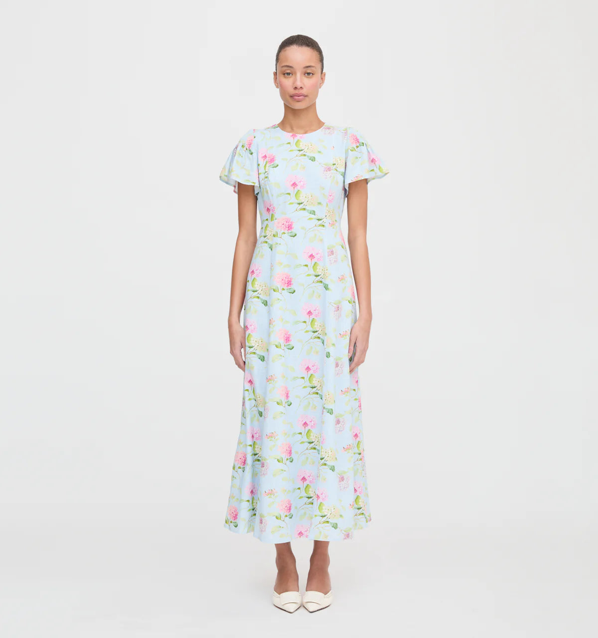 CouturebudThe Dominique Dress - Hydrangea Chintz