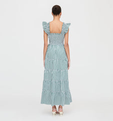 CouturebudThe Ellie Maxi Nap Dress - Green Stripe