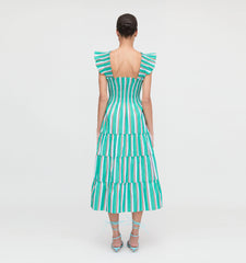 Couturebud The Ellie Nap Dress - Sunset Stripe