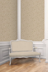 Couturebud Clay Coated Wallpaper - Sand Sherwood Forest