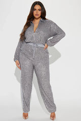 Only Your Sparkle Sequin Jumpsuit